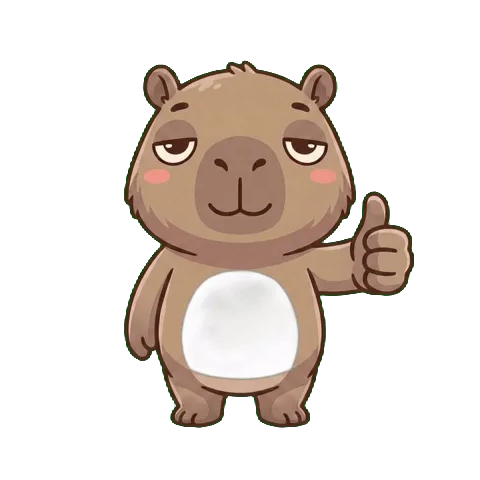 Capi thumbs up